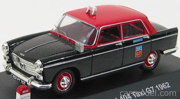 French Dinky Peugeot 404 Taxi G7 replacement black plastic aerial. 