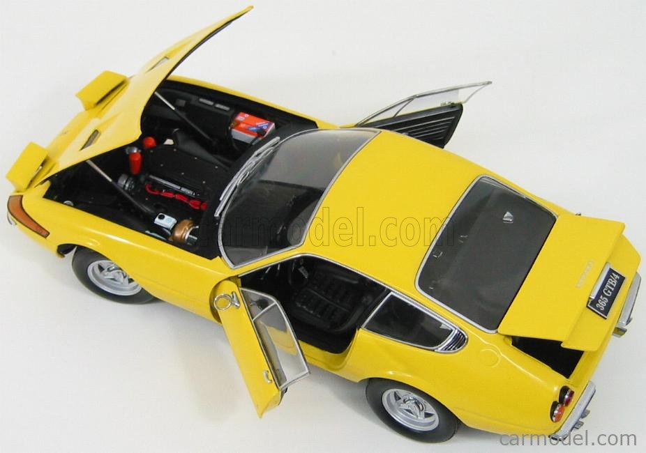 KYOSHO 08162Y Scale 1/18 | FERRARI 365 GTB/4 DAYTONA 1971 YELLOW