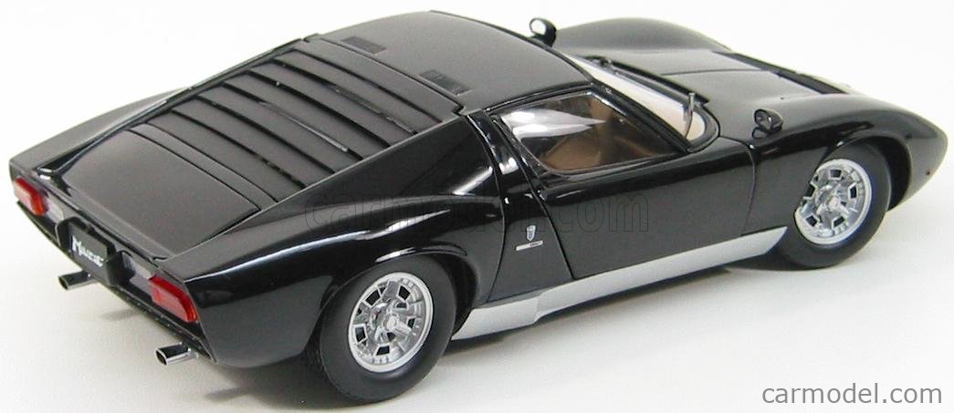 KYOSHO 08312BK Scale 1/18 | LAMBORGHINI MIURA P400S BLACK