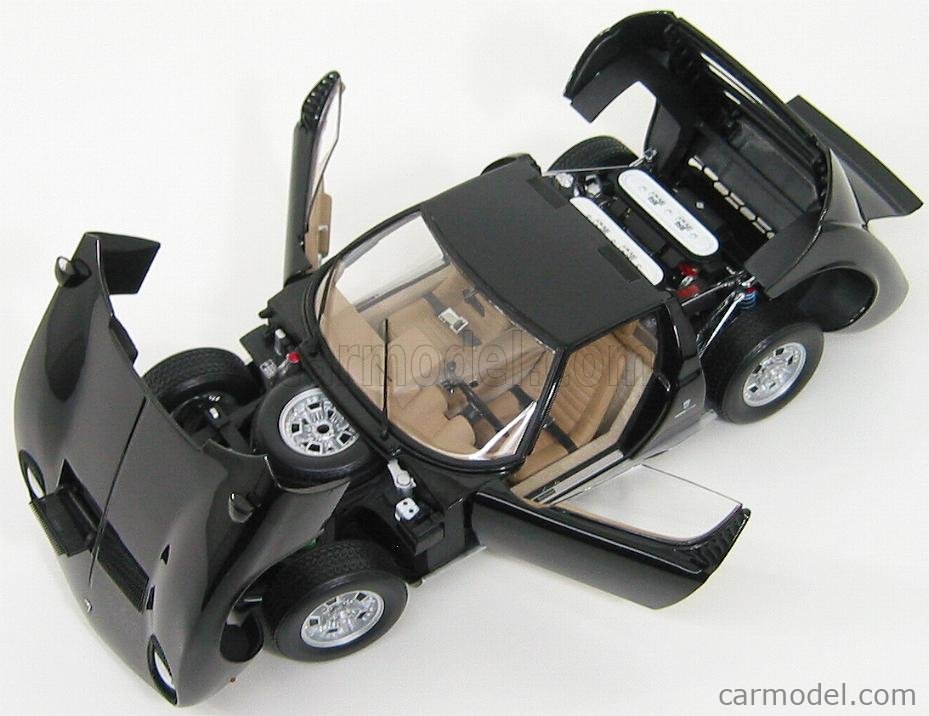 KYOSHO 08312BK Scale 1/18 | LAMBORGHINI MIURA P400S BLACK