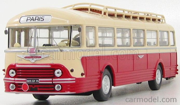 Autocar Chausson APH 522 rouge carmin / ivoire