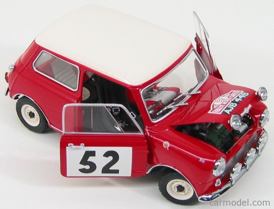 ミニカー 1/18 BMC MORRIS COOPER S 1967 1⁄18 モーリス ミニクーパー レッド 1961-1967 morris minicooper