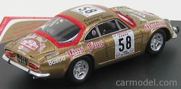 Alpine A310 2 Rallye Tour de Corse 1976 Andruet - Biche IXO RAC365B