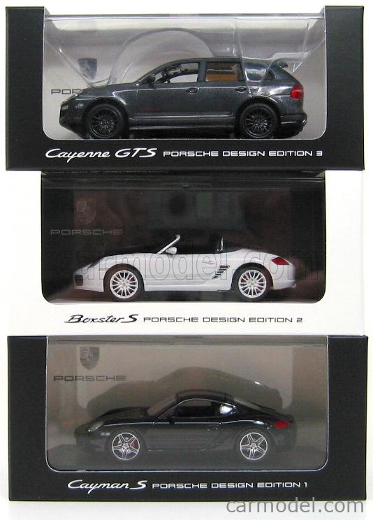 MINICHAMPS WAP020SET26 Scale 1/43 | PORSCHE SET PORSCHE DESIGN EDITION ...