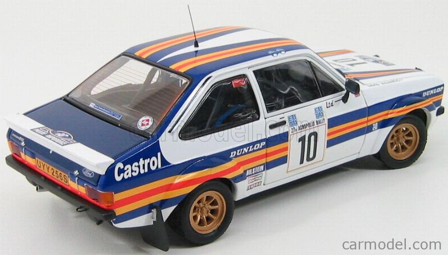 IXO 1:18 Ford Escort MK 2 RS 1800 #4 1000 Lakes Rally 1977 A.Vatanen/A.Aho