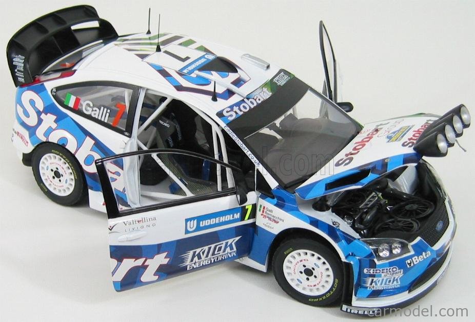 Ford Focus WRC Rally Jordan 2008 - Modèle Presse 1/18