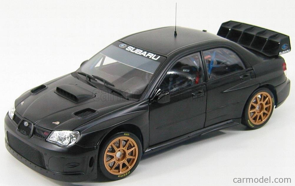 SUN-STAR 04398 Escala 1/18 SUBARU IMPREZA WRC07 FLAT PLAIN