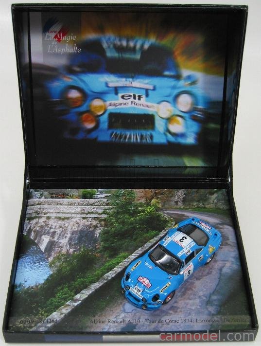 RENAULT ALPINE A110 Rallye Tour de Corse WRC 1975 Manzagol 1/43 EUR 200