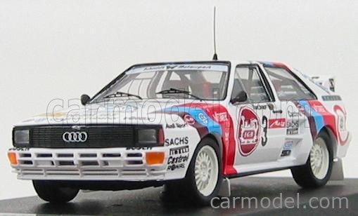 TROFEU, AUDI SPORT Quattro #3 4e au rallye de Suède 1985 H.MIKKOLA / A