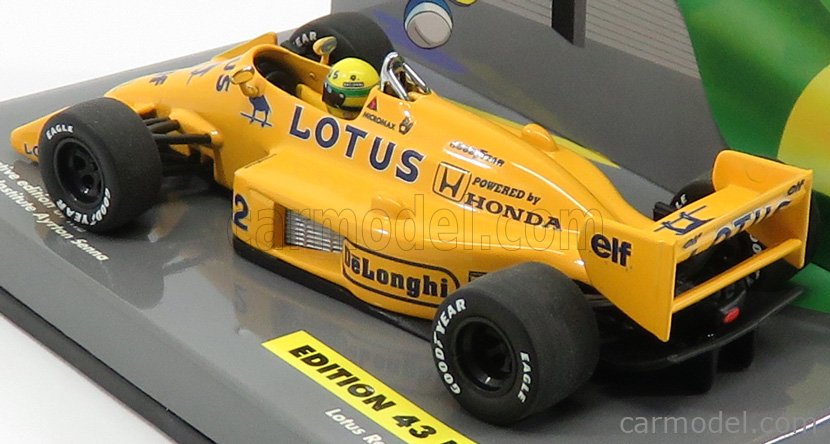 MiniChamps - 1:18 - Lotus Honda 99T de 1987 - Ayrton Senna - Catawiki