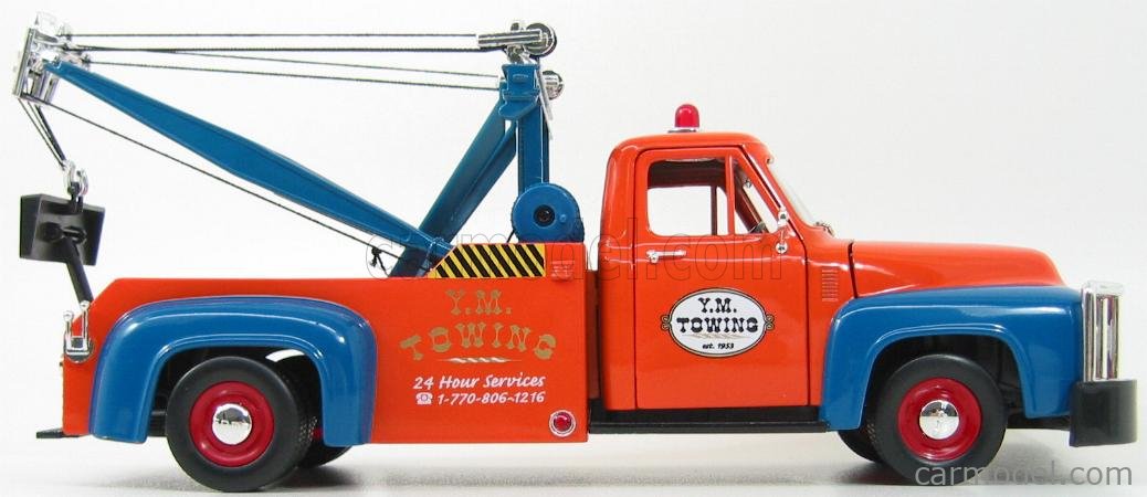 LUCKY-DIECAST LCD92228 Scale 1/18 | FORD USA F-100 WRECKER PICK UP 1953 ...