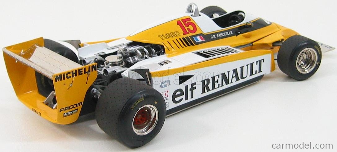 EXOTO EXO97090 Scale 1/18 | RENAULT F1 RE20 N 15 1980