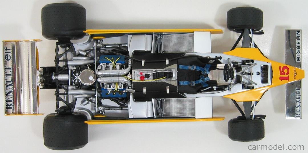 EXOTO EXO97090 Scale 1/18 | RENAULT F1 RE20 N 15 1980 EXOTO EXO97090 Scale 1/18 | RENAULT F1 RE20 N 15 1980