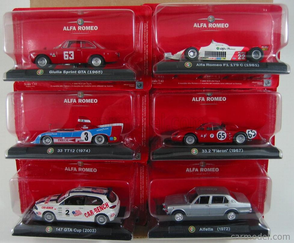 BEST MODEL ALFA 33.2 & T22 1/43 2台セット BEST MODEL ALFA 33.2 & T22 1/43 2台セット - ミニカーオンライン