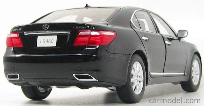 1/18 レクサス LS460 ブラック 中期型 NOREV ミニカー