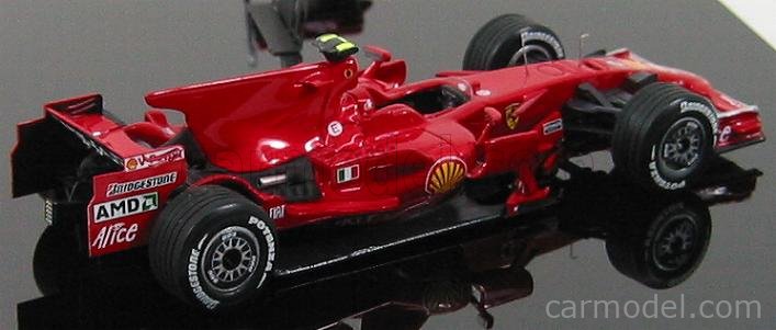 BBR-MODELS BBREX16 Scale 1/43 | FERRARI F1 F2008 N 1 N 2