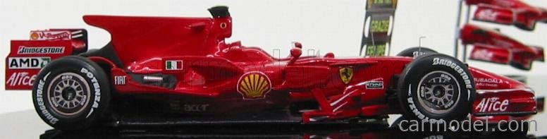 BBR-MODELS BBREX16 Scale 1/43 | FERRARI F1 F2008 N 1 N 2