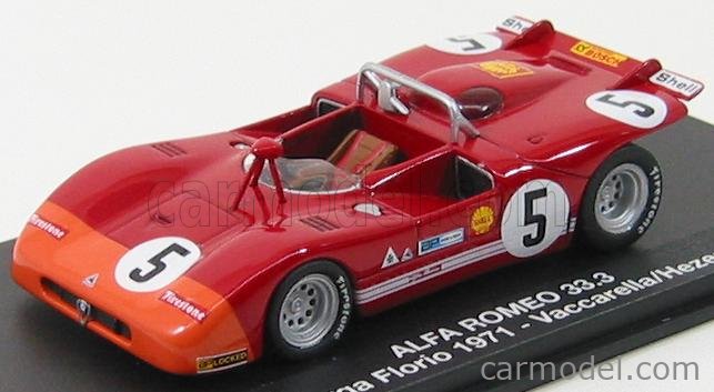 Rolf Stommelen-Nino de Vaccarella Alfa Romeo T33 à la Targa Florio, en