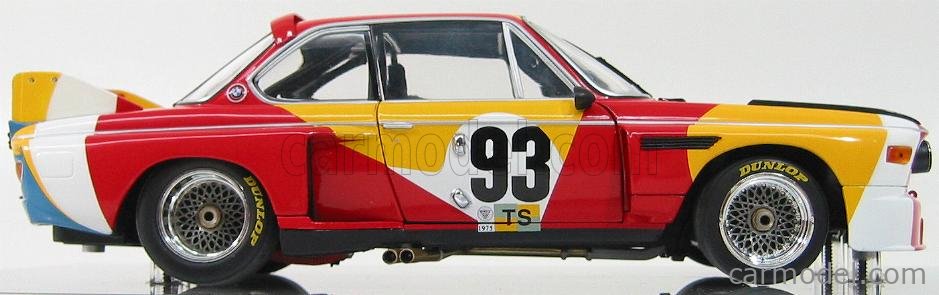 ミニカー MINICHAMPS  3.5 CSL 1975 MINICHAMPS 80430150918 Scale 1/18 | BMW 3.0 CSL 3.5L TEAM H