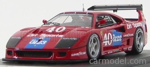 FERRARI - F40LM IMSA-GTO N 40 ROAD AMERICA 1990 J.P.JABOUILLE