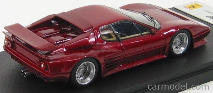 MAKEUP EIDOLON FERRARI メイクアップ　アイドロン 1/43 ケーニッヒ フェラーリ ターボ　512BB turbo BBSホイール 1983ホワイト≠1/18 BBR