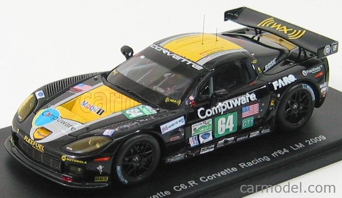 CHEVROLET - CORVETTE C6 R N 64 24h LE MANS 2009 O.GAVIN - O.BERETTA -  M.FASSLER