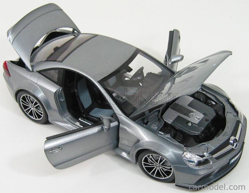 minichamps ミニカー 1/18 R230 SL メルセデスベンツ Amazon | Premium Edition 1/18 Mercedes Benz SL55 AMG Silver