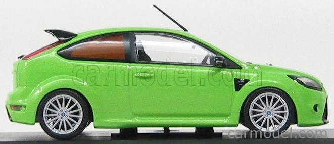 MINICHAMPS 400088102 Scale 1/43 | FORD ENGLAND FOCUS RS 2009 GREEN MET