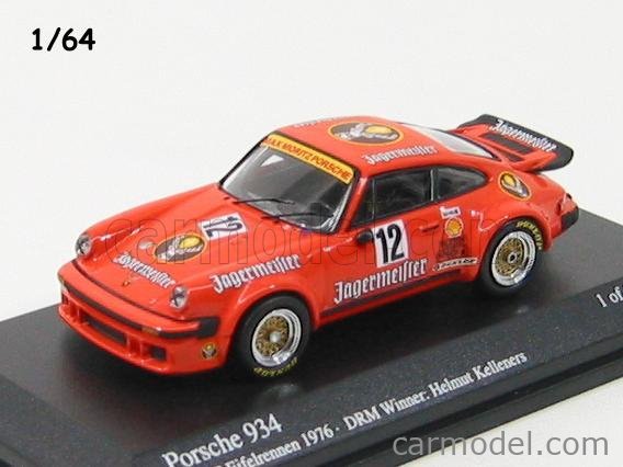 PORSCHE - 911 934 N 12 TEAM MAX MORITA JAGERMEISTER WINNER DRM EIFELRENNEN  1976 H.KELLENERS