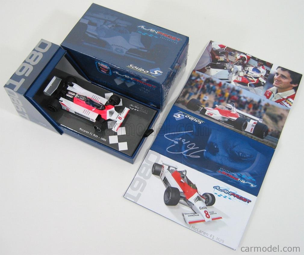Diecast model cars McLaren F1 1985 1/43 Solido 1985 MP4/2 B No.2 A.Prost