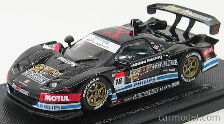 EBBRO EB44177 Scale 1/43 | HONDA NSX N 18 ROCKSTAR DOME SUPER-GT 