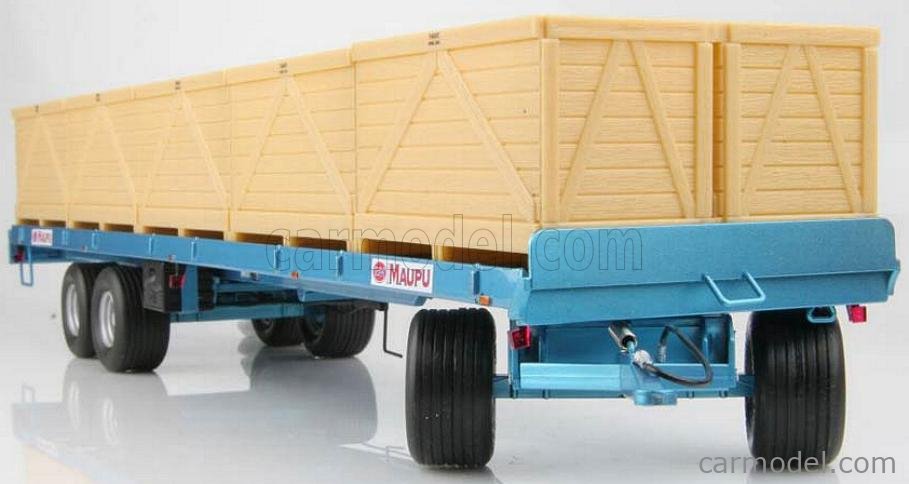 Plateau Maupu 1180/200 Bleu avec 10 palox