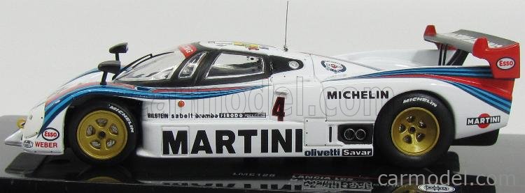 Spark 1:43 Lancia LC2 #4 6th 24h LeMans 1985 Wollek