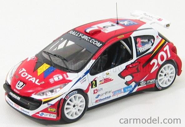 IXO-MODELS RAM348 Scale 1/43 | PEUGEOT 207 S2000 N 2 WINNER RALLY ...