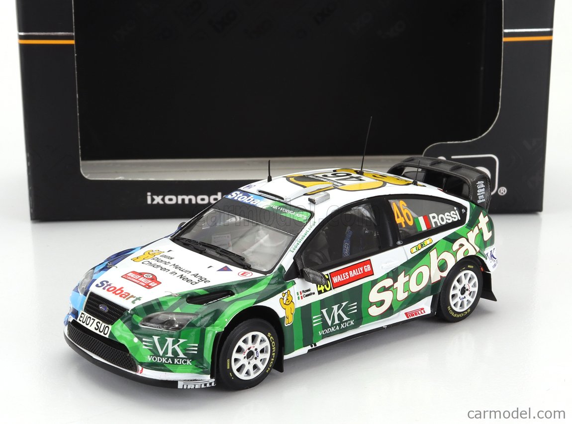 Ixo Models Ram Scale Ford England Focus Rs Wrc Stobart N Rally Wales Gb