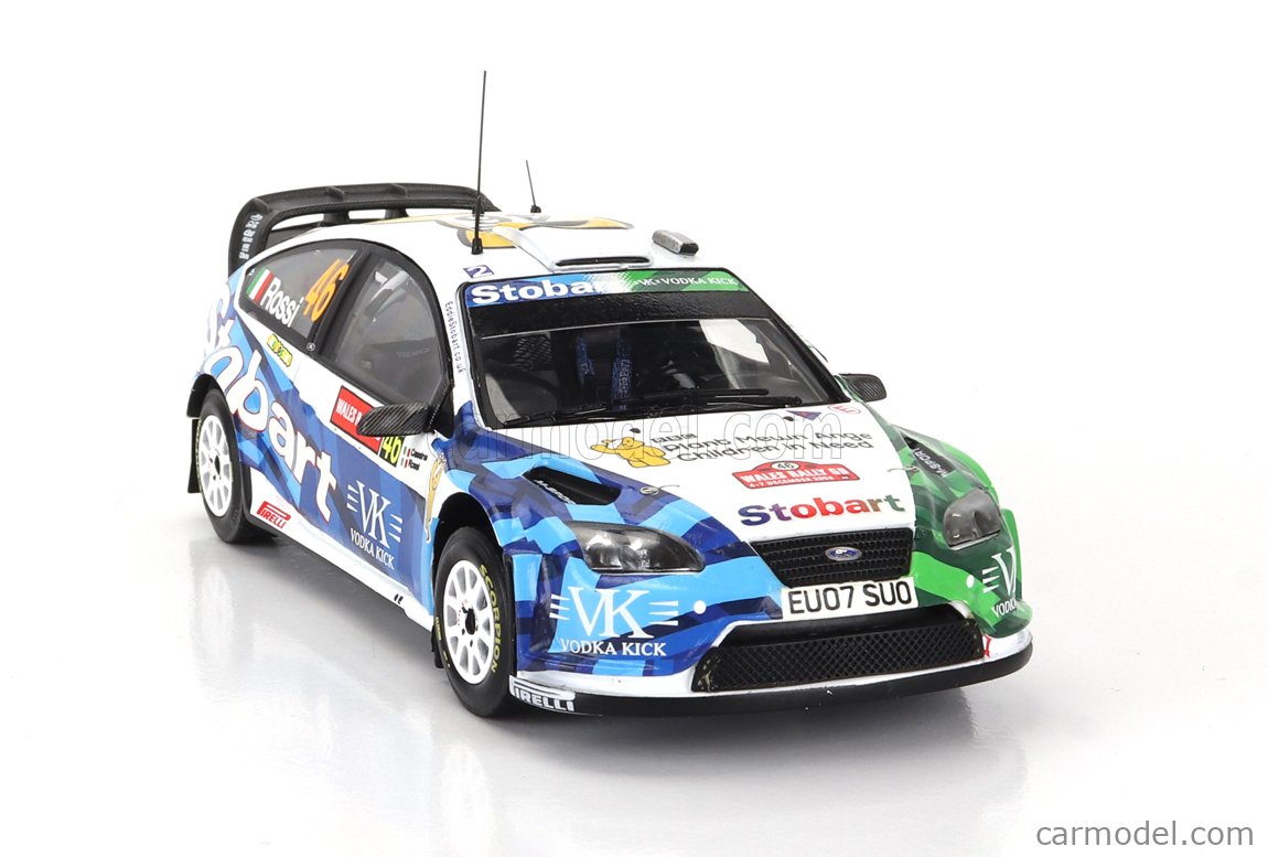 Ixo Models Ram Scale Ford England Focus Rs Wrc Stobart N Rally Wales Gb