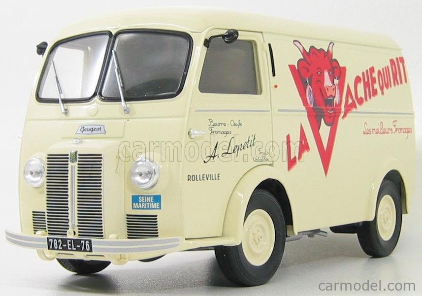 Miniature Norev 1/43 – Peugeot D4A Cycles Peugeot – C.I.J. – Occasion Boîte