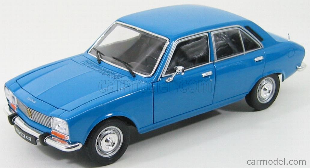 1975 PEUGEOT 504 rouge 1:34-1:39 Welly Métal Voiture New in Box 