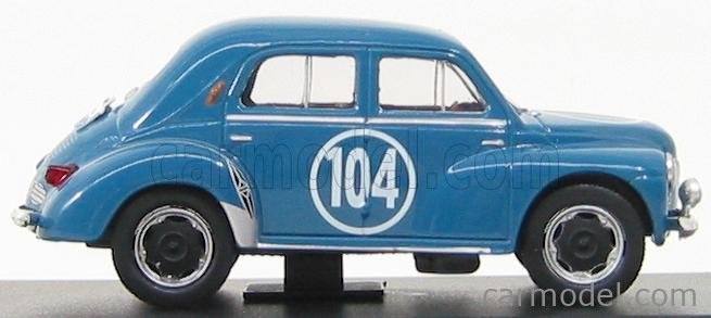 Modèle Réduit Renault 4CV Type 1062/1063 1953 - Échelle 1:43 - Neuf Eligor