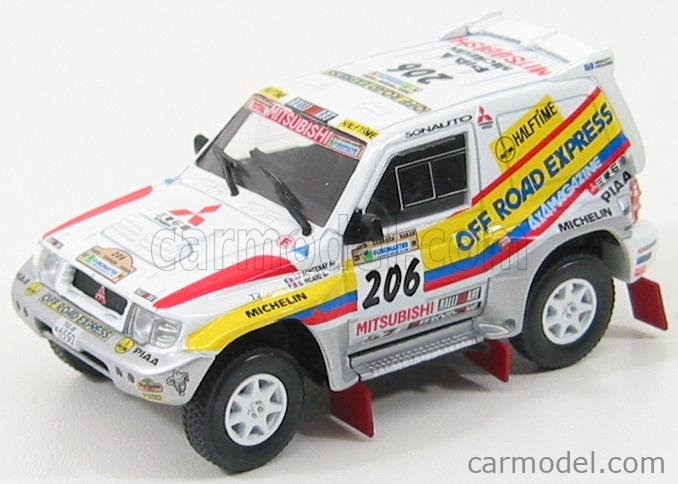 MITSUBISHI - PAJERO N 206 WINNER RALLY PARIS DAKAR 1998 J.P.FONTENAY -  G.PICARD