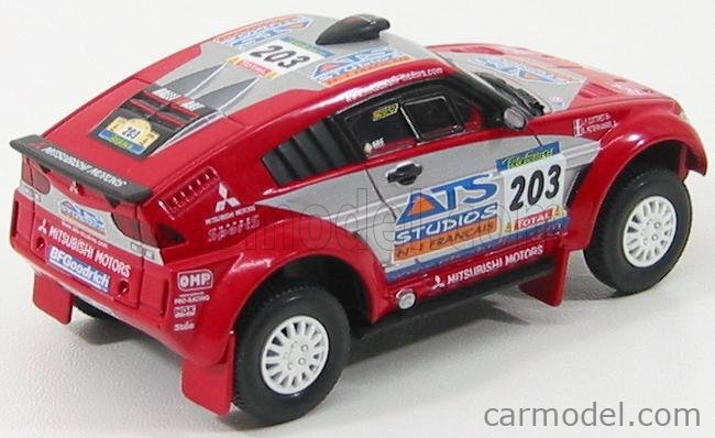 NOREV パジェロEVOLUTION 2004 DAKAR Mitsubishi Pajero Evolution Rally Paris Dakar 2004 - 1:43