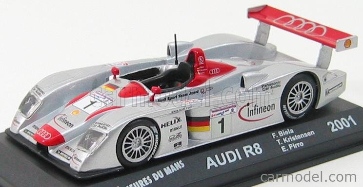 AUDI - R8 N 1 WINNER LE MANS 2001 F.BIELA - T.KRISTENSEN - E.PIRRO