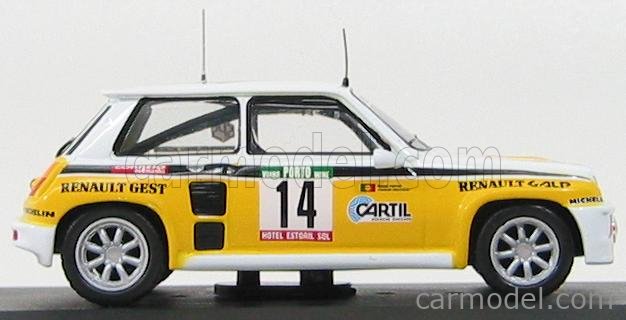 RENAULT 5 TURBO #14 - Vainqueur Rallye Du Portugal 86 - 1/43