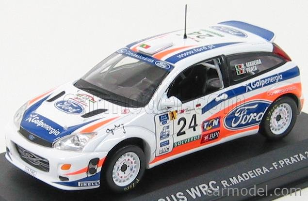 Miniature Ford Focus WRC Galp Energia – Rallye Madère 2001, 1/43, Vitesse