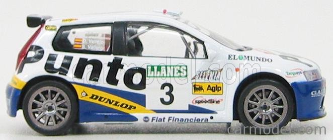 EDICOLA NCDR022 Scale 1/43 | FIAT PUNTO S1600 N 3 3rd RALLY