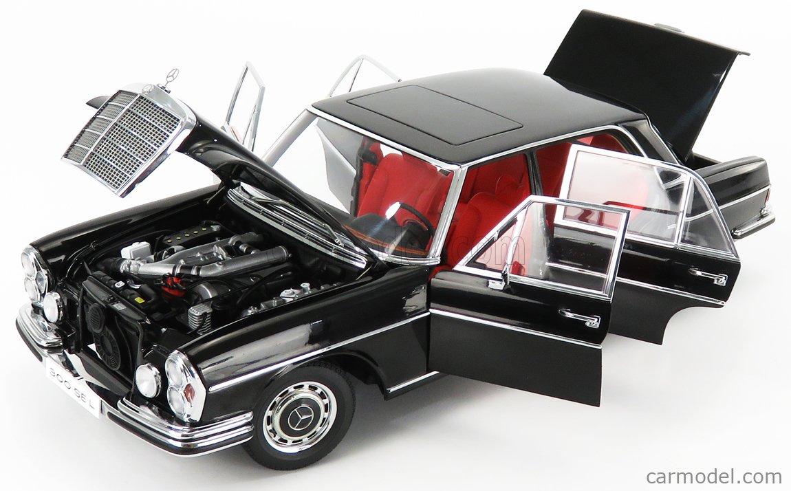 Mercedes 300 SEL 6.3 W109 Noire 1967-1972 - Miniature 1/18 KK-Scale KKDC181211