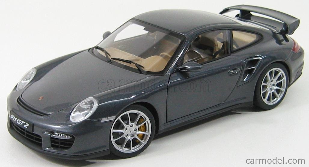 autoart 1/18 ポルシェ 911 997 GT2 ダークグレイ AUTOART 77899 Scale 1/18 | PORSCHE 911 997 GT2 2008 DARK GREY