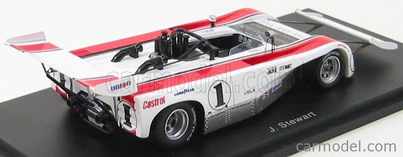 Spark 1:43 Lola MK1 1960 red with silver stripes S1128 model