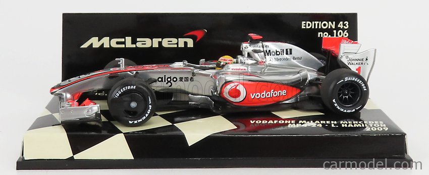 McLAREN - F1 MP4/24 N 1 SEASON 2009 LEWIS HAMILTON