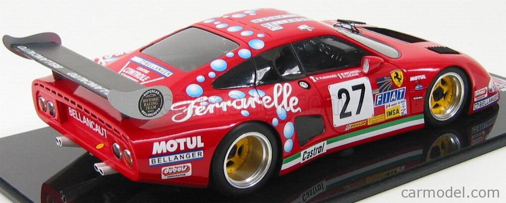 MG-MODEL GAR08 Scale 1/18 | FERRARI 512BB GTX ch.35529 TEAM